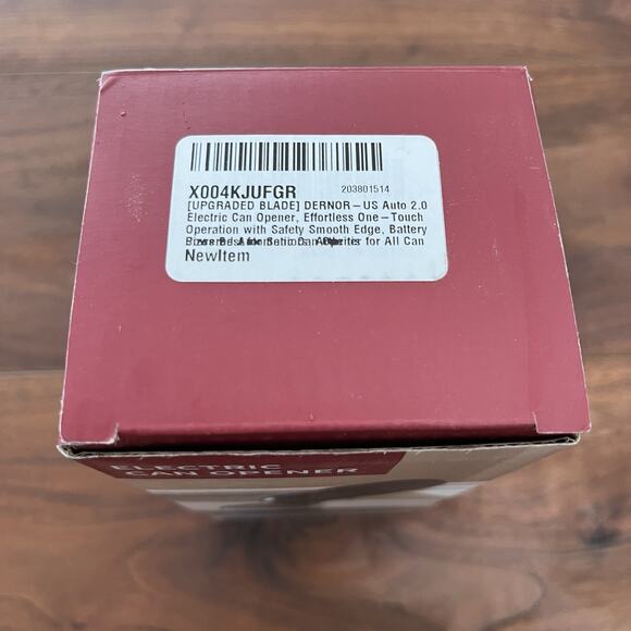 Electric Can Opener One-Touch Operation Safety Smooth Edge Black - Picture 6 of 6